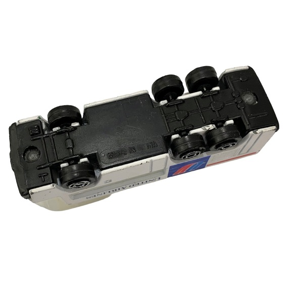 United Airlines Die Cast Shuttle Double Decker Bus - Picture 5 of 7